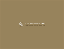 Tablet Screenshot of lesarnelles.com